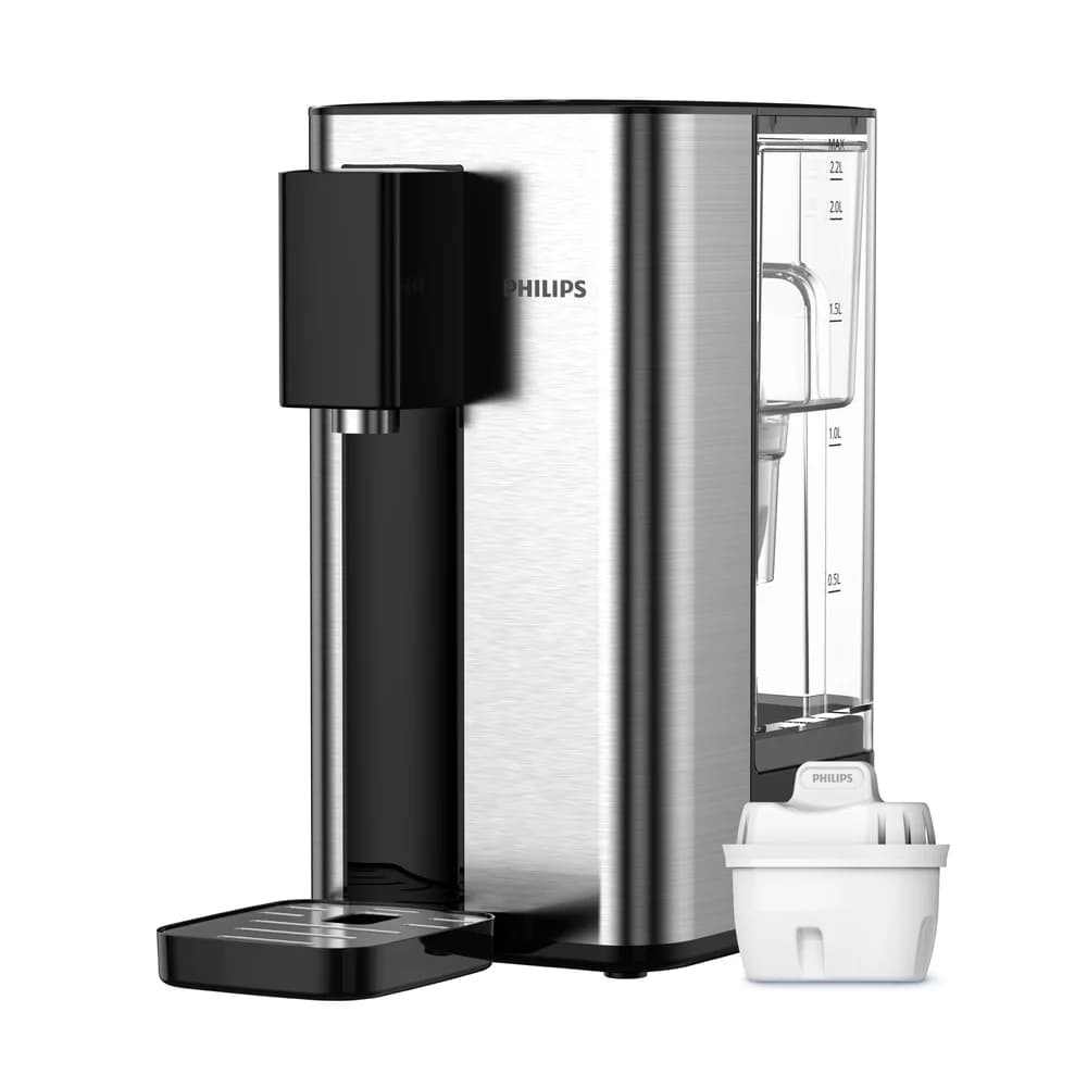 Philips Elektr. Wasserspender ADD5906S Schwarz/Edelstahl