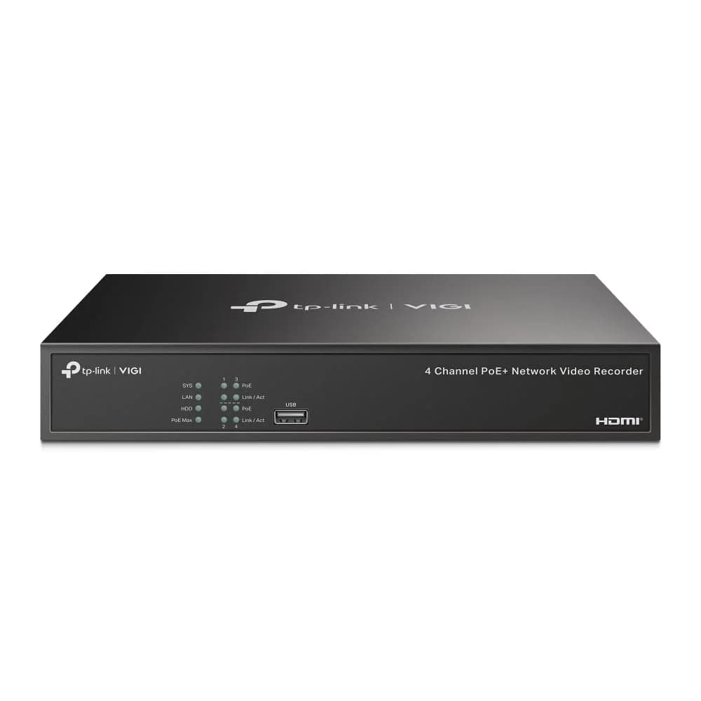 TP-Link Omada IPCam VIGI NVR1004H-4P Channel PoE Video