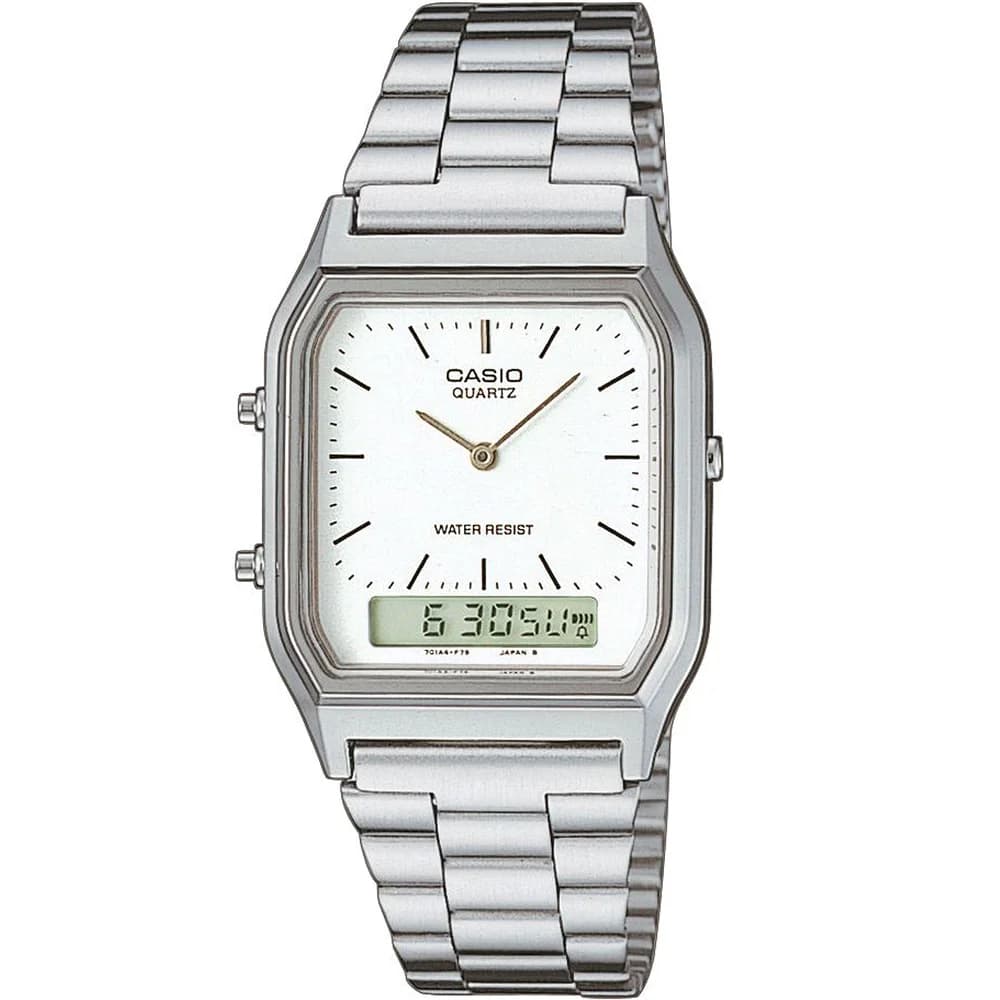 Casio Herrenuhr AQ-230A-7DMQYES - Weiß
