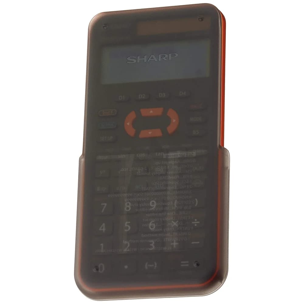 Sharp Wissenschaftlicher Taschenrechner EL-W531XG schwarz/orange