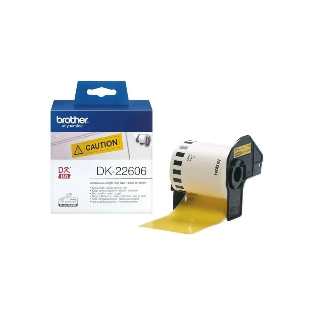 Brother DK-22606 P-Touch gelb