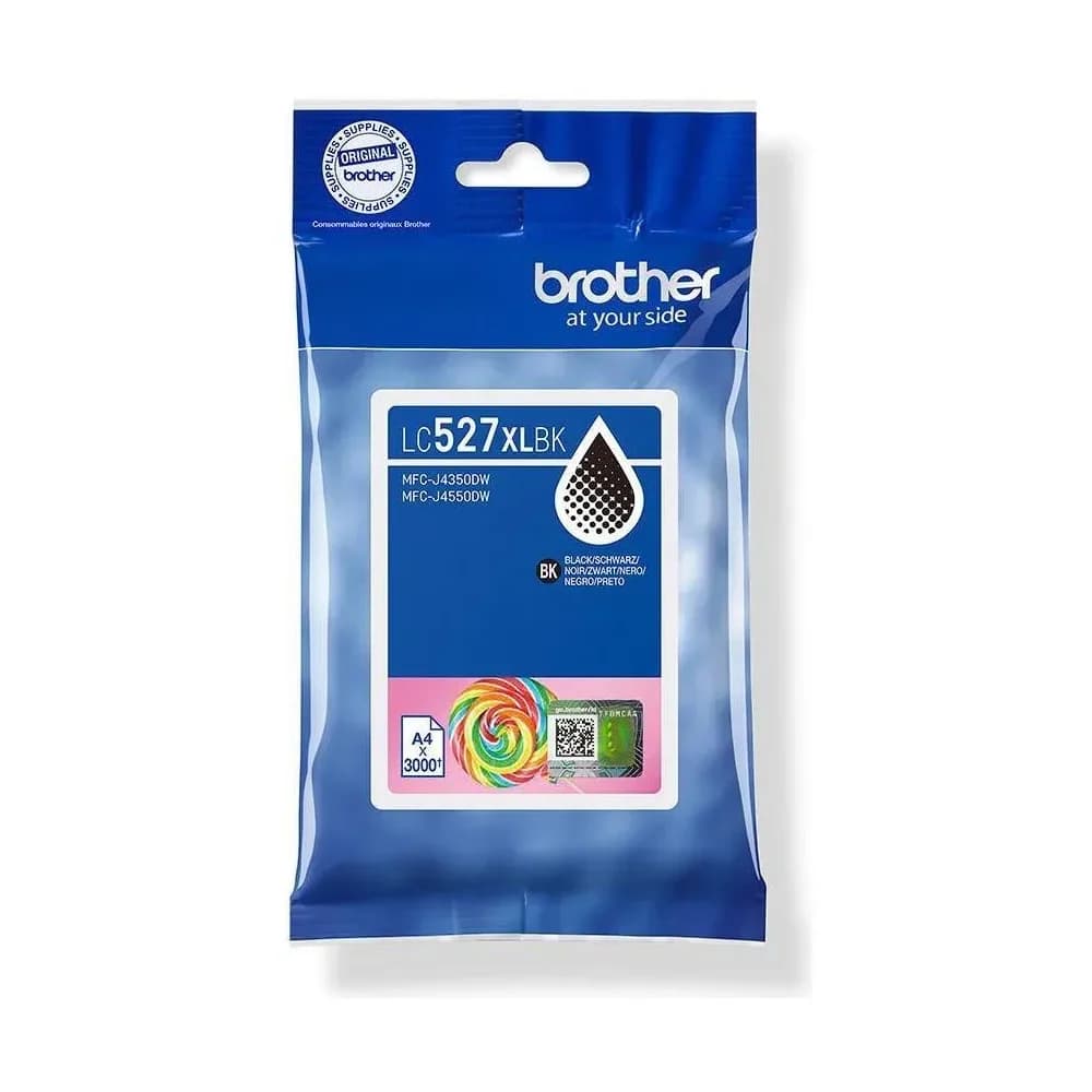 BROTHER Tinte LC527XLBK schwarz