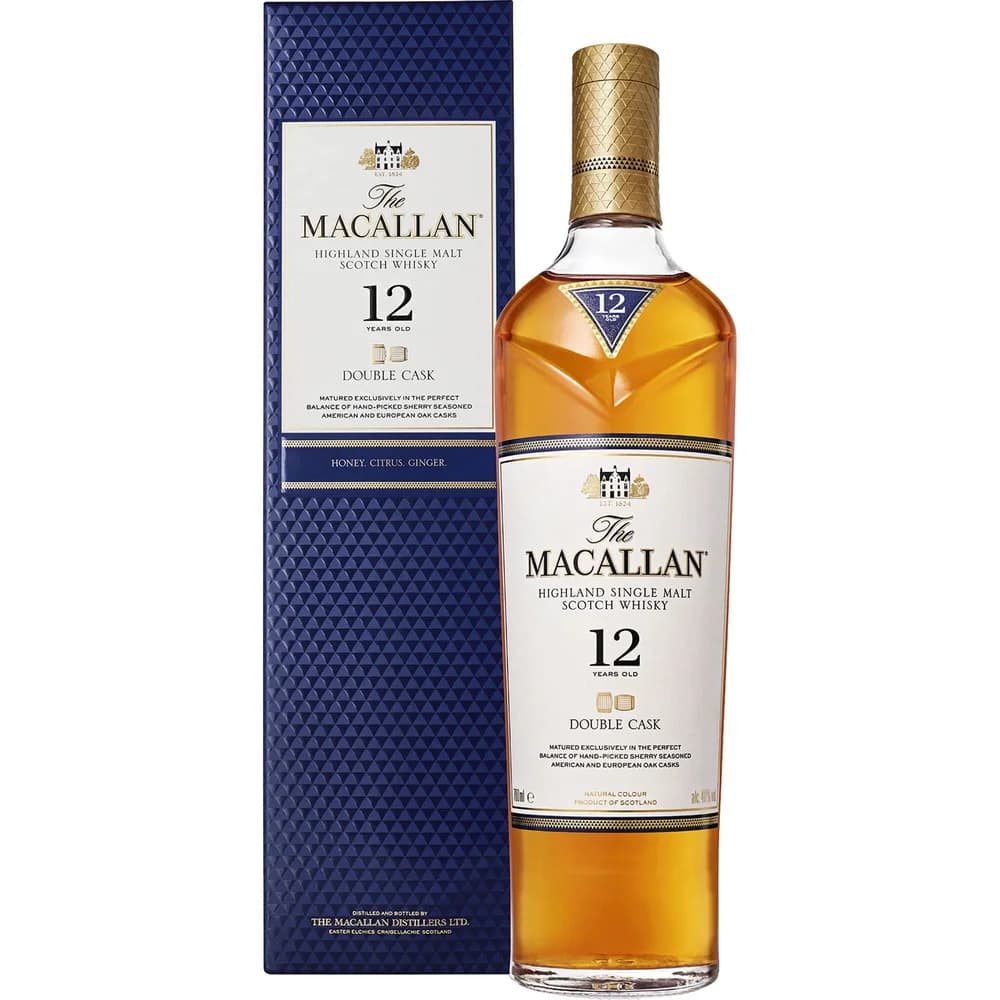 Whisky - The Macallan Double Cask 12 Jahre - Etui - 0.7L