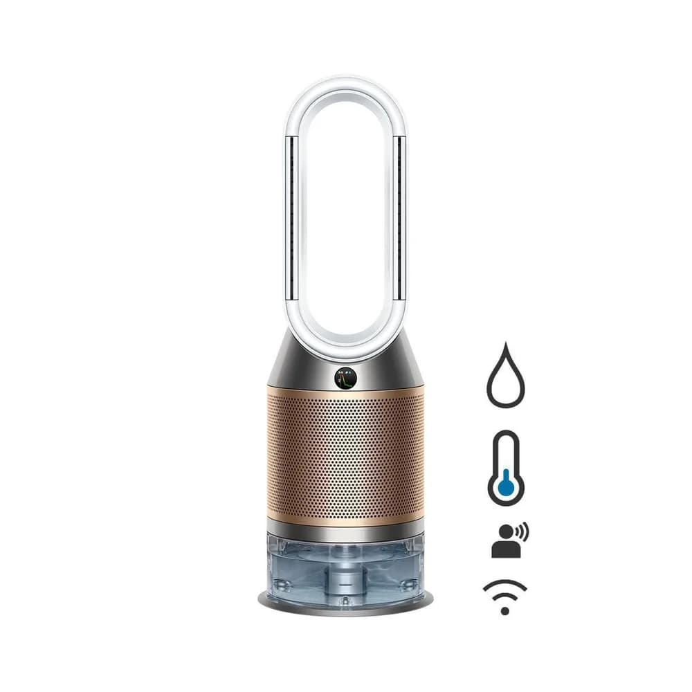 Dyson PH2 Purifier Humanity + Cool De-Nox Luftreiniger/ Luftventilator Weiss/ Gold