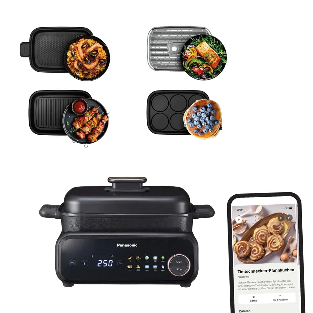 PANASONIC NF-GM400KXE All-in-One Multikocher Multifunktionskochtopf