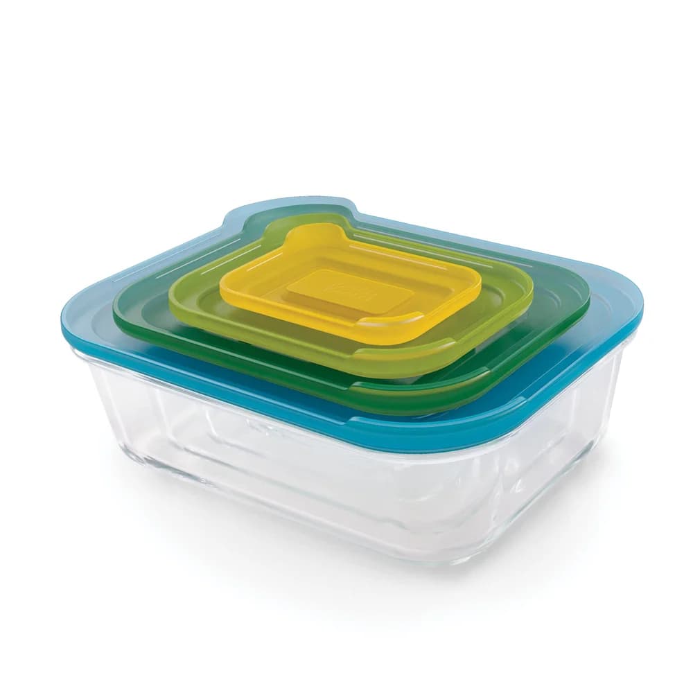 Joseph Joseph Nest Vorratsdosen - Set 4 tlg. Glas