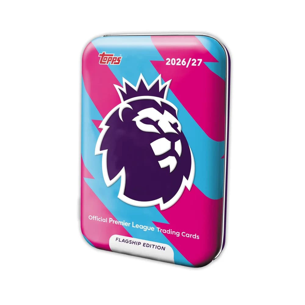 Topps/Merlin Sammelkarte Premier League 2026/2027 Sammelkarten Mega Tin