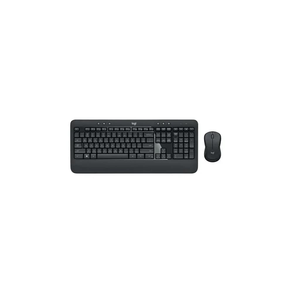 Logitech 920-008677 Tastatur Maus enthalten Universal RF Wireless QWERTZ Schweiz Schwarz