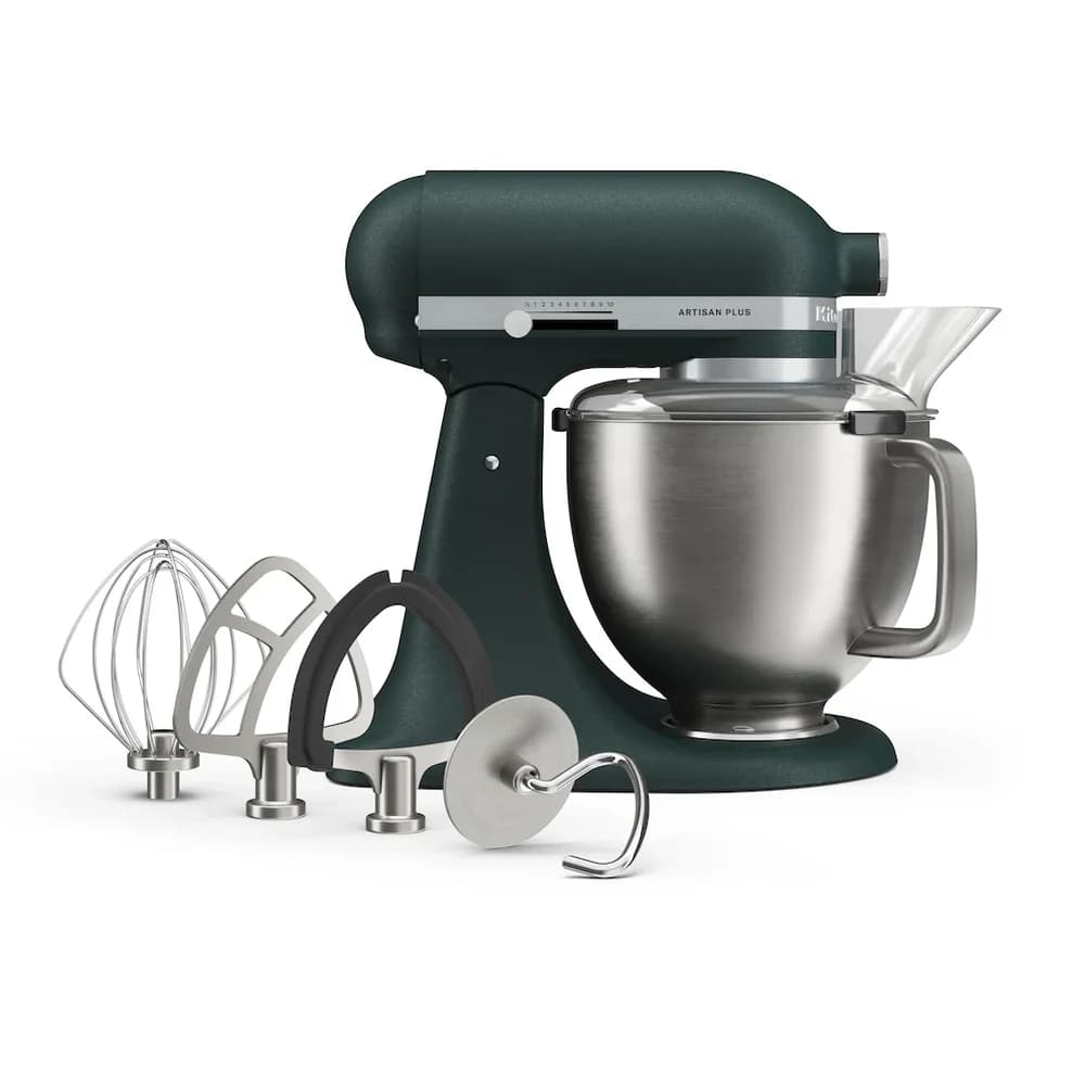 KitchenAid Küchenmaschine 5KSM50PKVEPP, 325 W, 4,7 l Schüssel grau