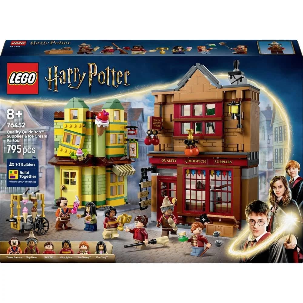 LEGO Qualität für Quidditch & Fortescues Eissalon