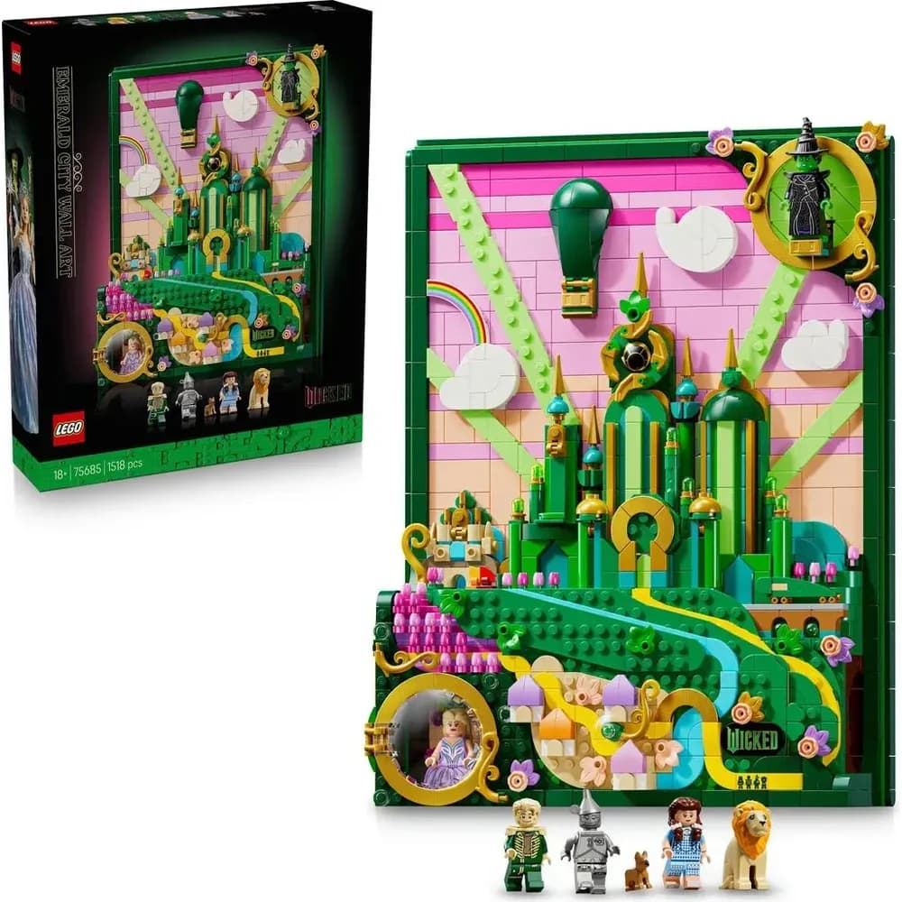 LEGO® Emerald City Wandkunst