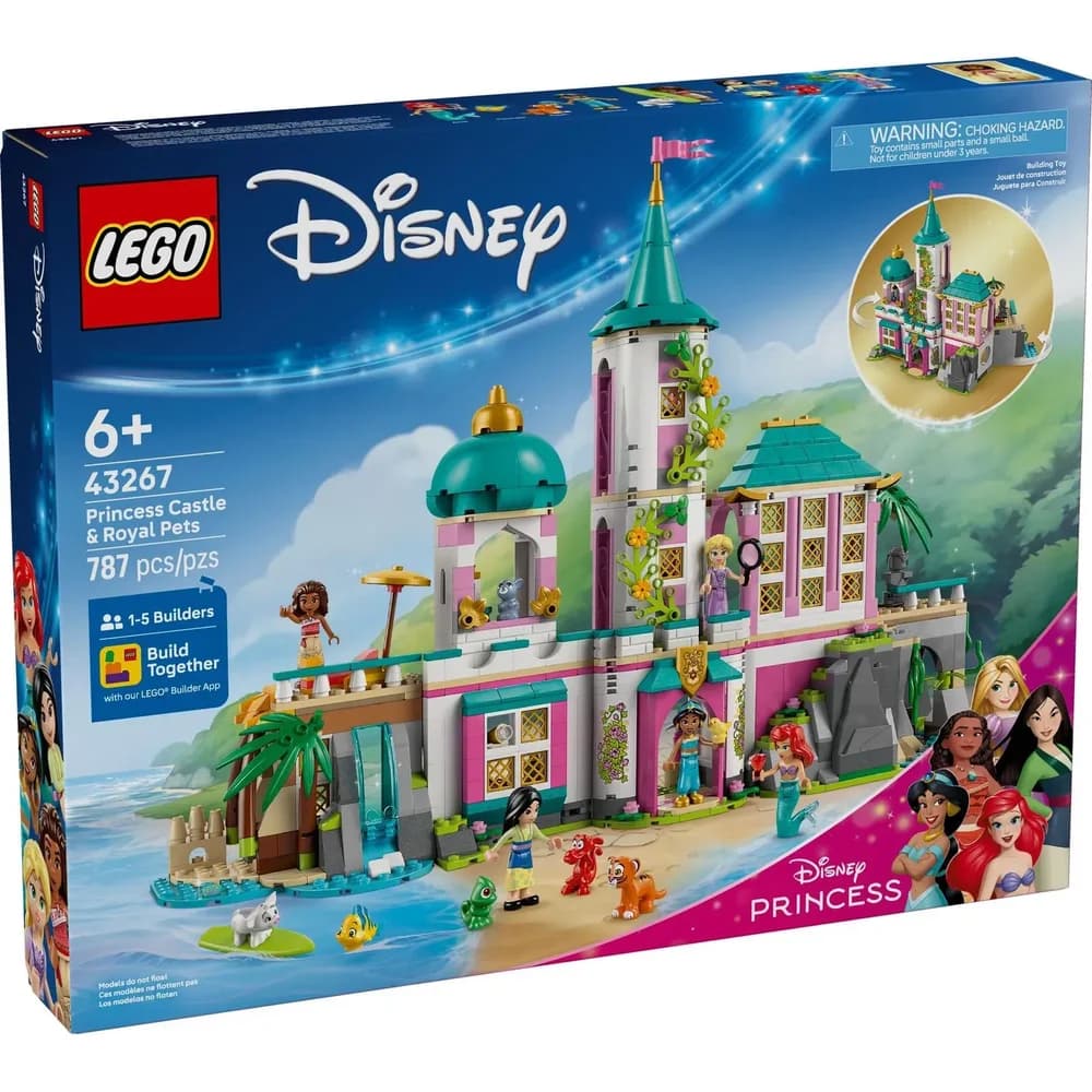 Disney 43267 Prinzessinnenschloss mit Haustieren