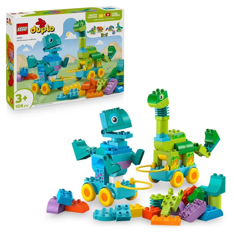 LEGO Dinos auf Rädern 3-in-1-Set