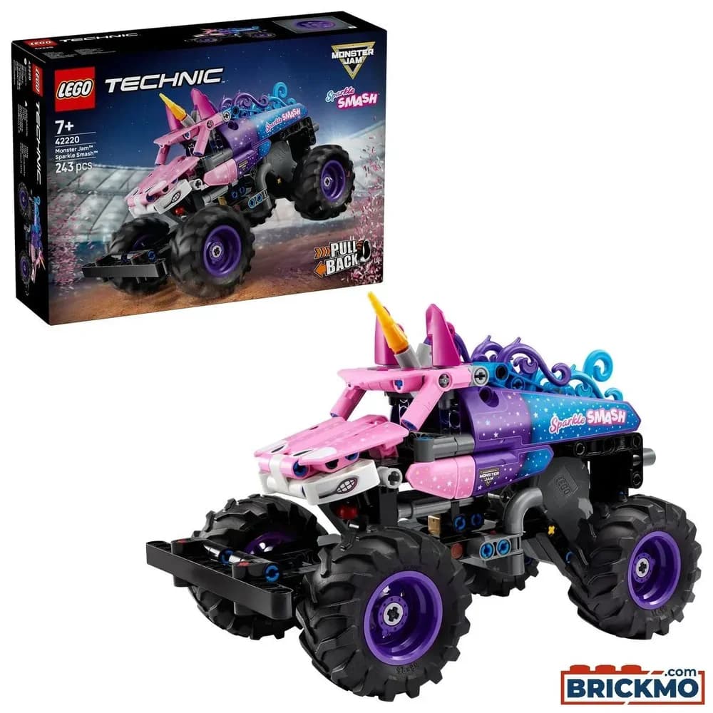 LEGO Technic 42220 Monster Jam Sparkle Smash
