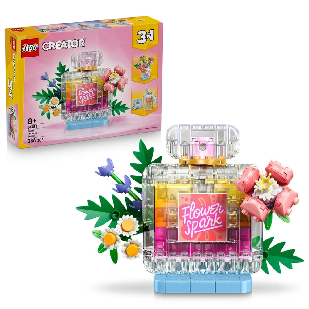 LEGO® Parfümflasche mit Blumendeko - 31383