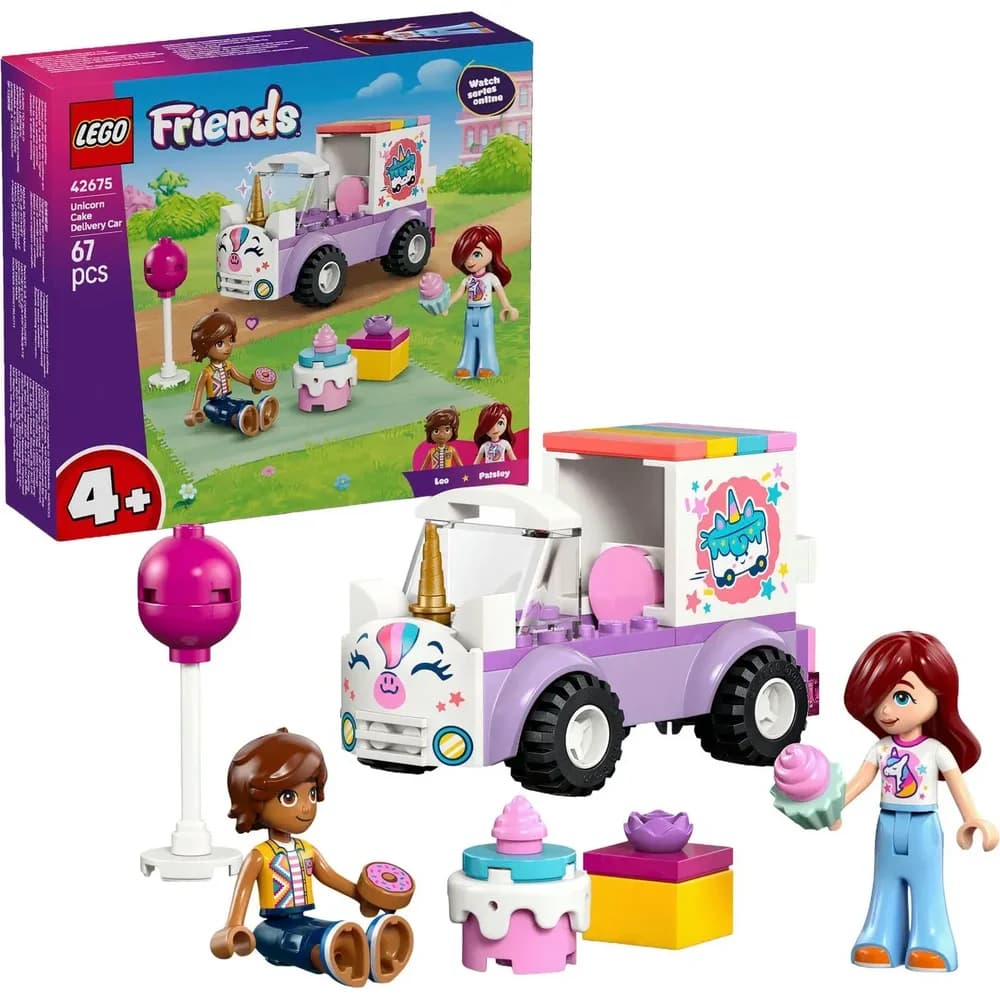 Friends 42675 Einhorn-Kuchenlieferwagen