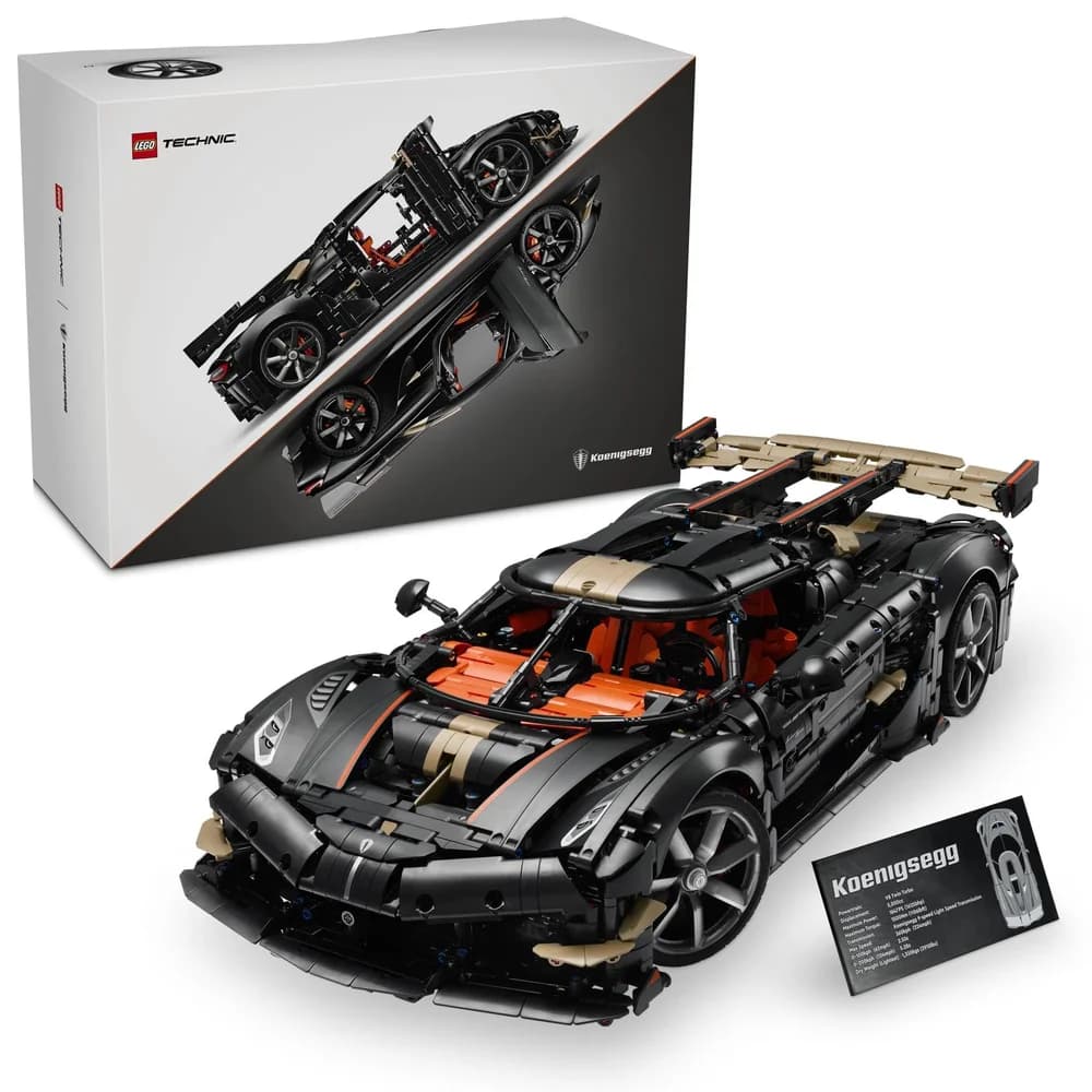 LEGO® Koenigsegg Sadair's Spear Hypercar - 42232