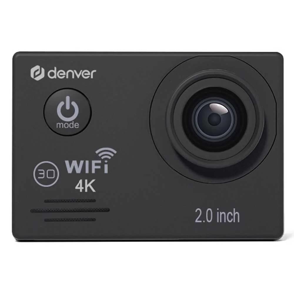 Denver ACK-8064 4K Action Cam mit WLAN, 40 m Gehäuse & Weitwinkel - Schwarz