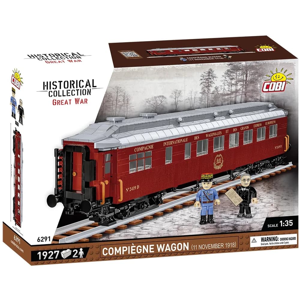 COBI Trains Compiegne Wagon 1918 6291 Konstruktions-Spielset