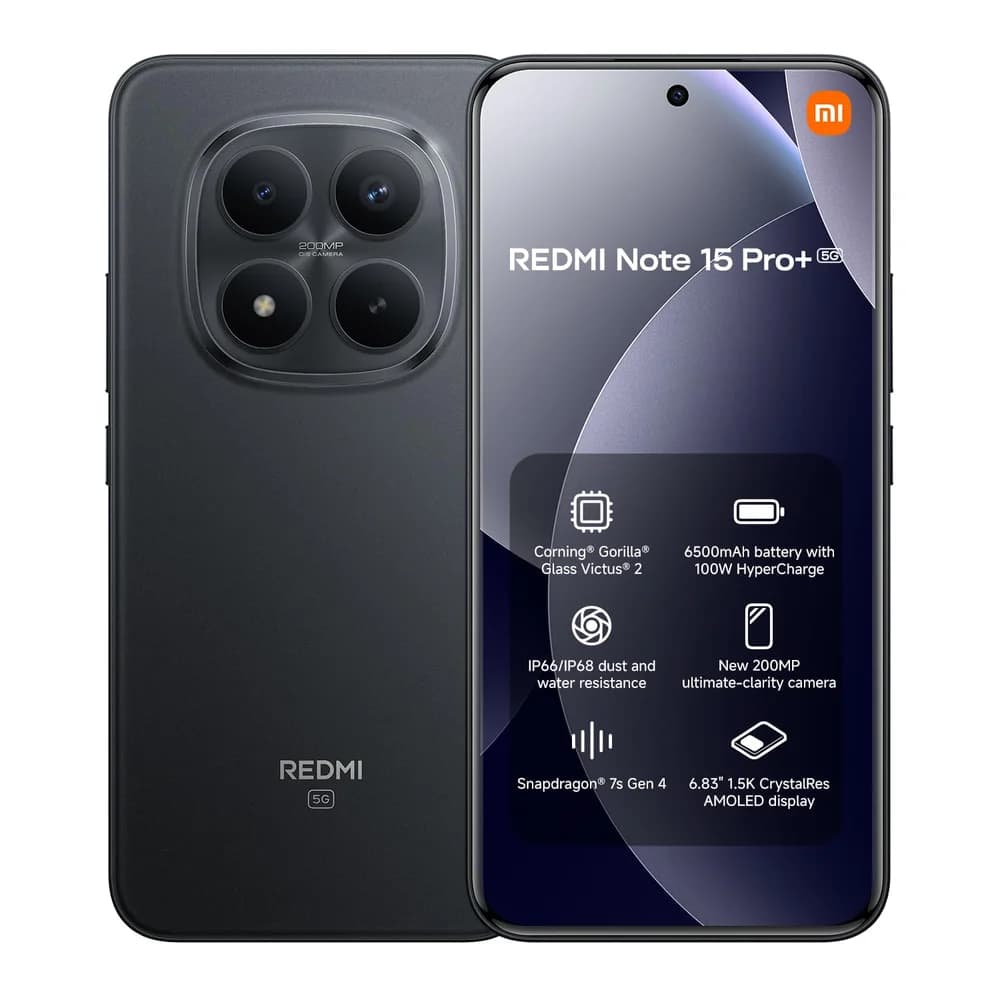 Redmi Note 15 Pro+ 256GB/8GB - Black