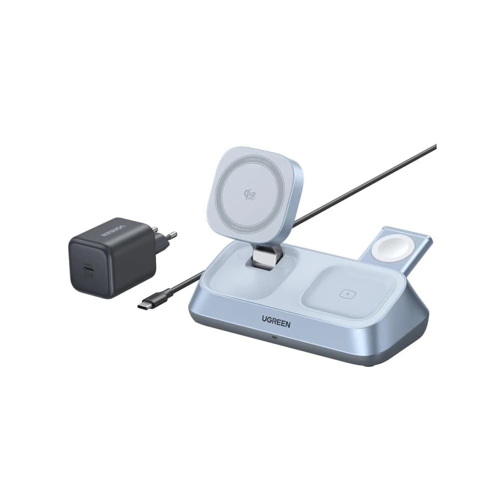 UGREEN W711 MagFlow 3-in-1 Magnetic Wireless Qi2 25W