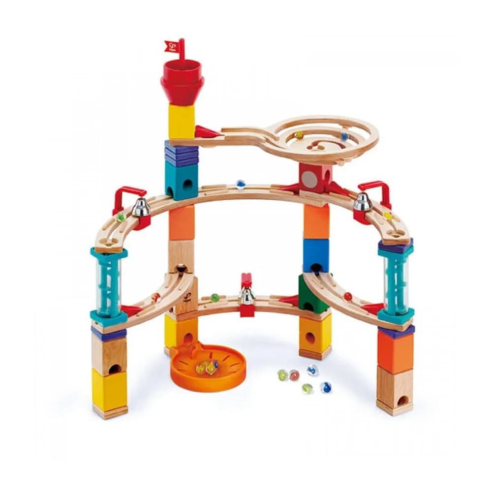 Hape Kugelbahn-Bausatz Aus der Burg entkommen, (102-tlg) bunt