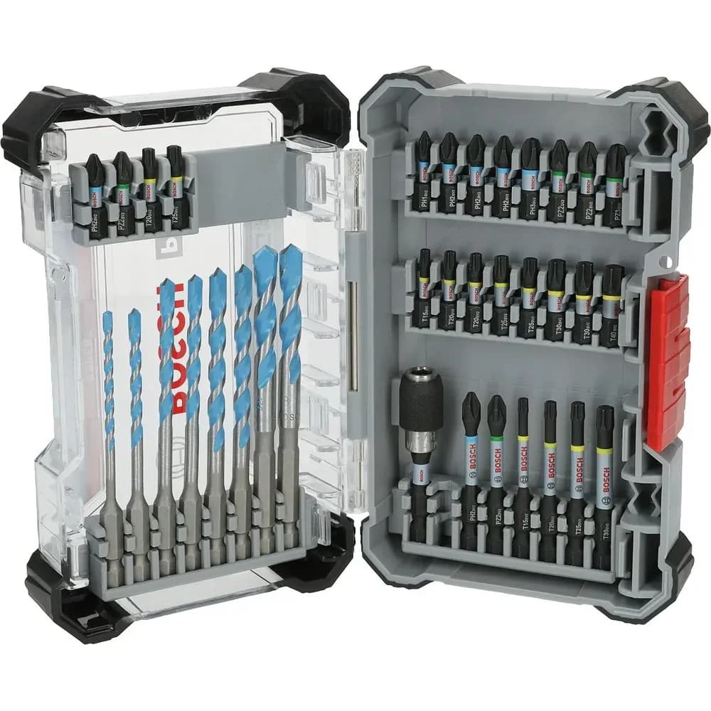 Bohr-Bitset Bosch PRO Impact 35 tlg.