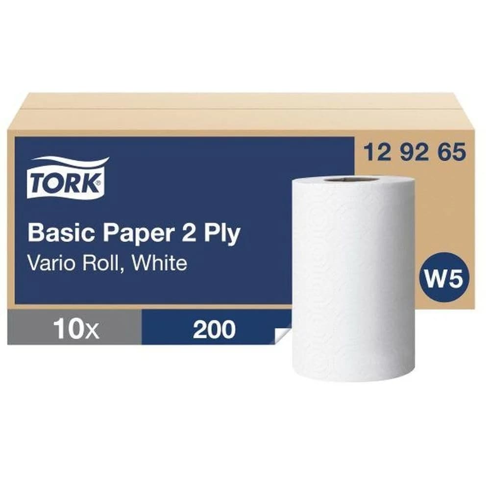 TORK Putztuchrollen 2-lagig hochweiß
