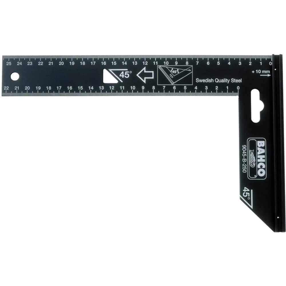 BAHCO Präzisionswinkel 400mm brüniert rostschutzbehandelt