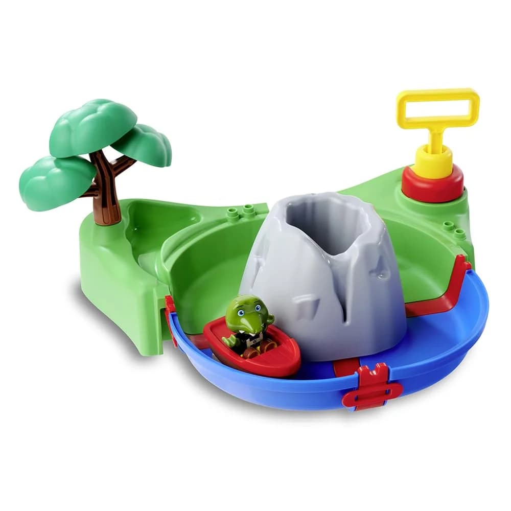 Aquaplay Badespielzeug Sploshy Volcano blau