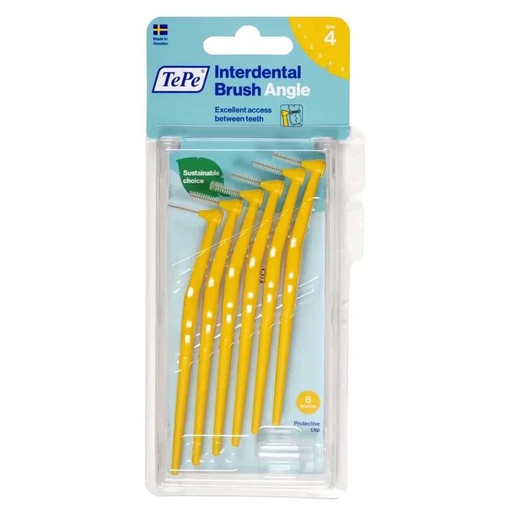 Tepe Angle Interdentalbürste 0,7mm gelb