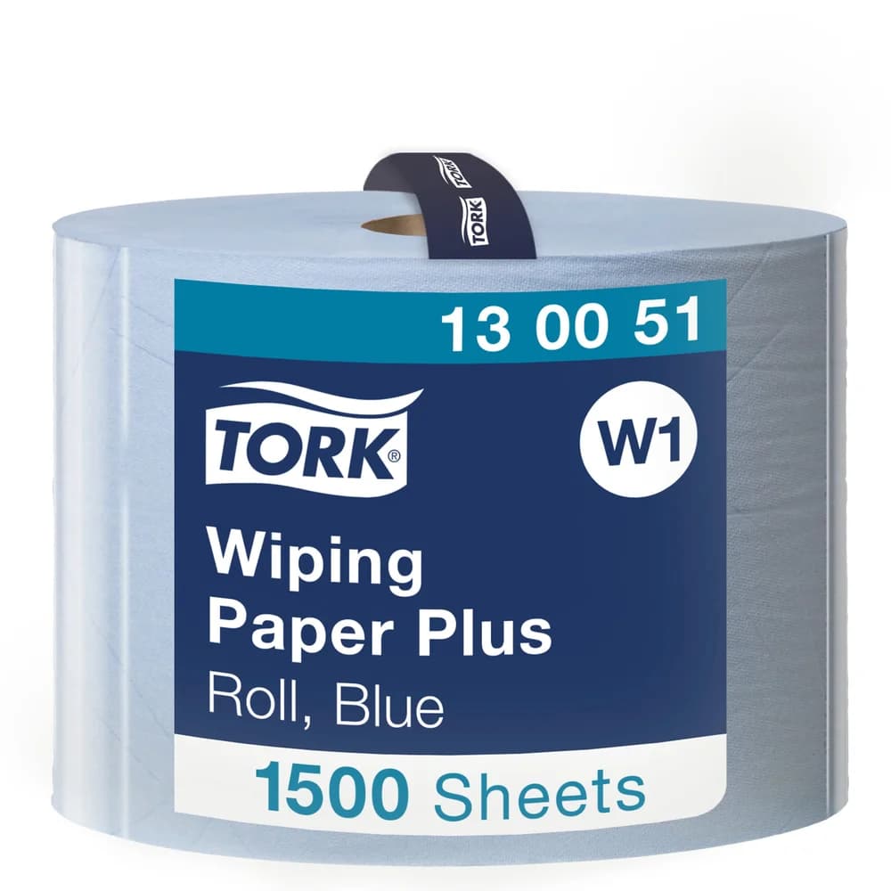 TORK Putztuchrolle 2-lagig blau