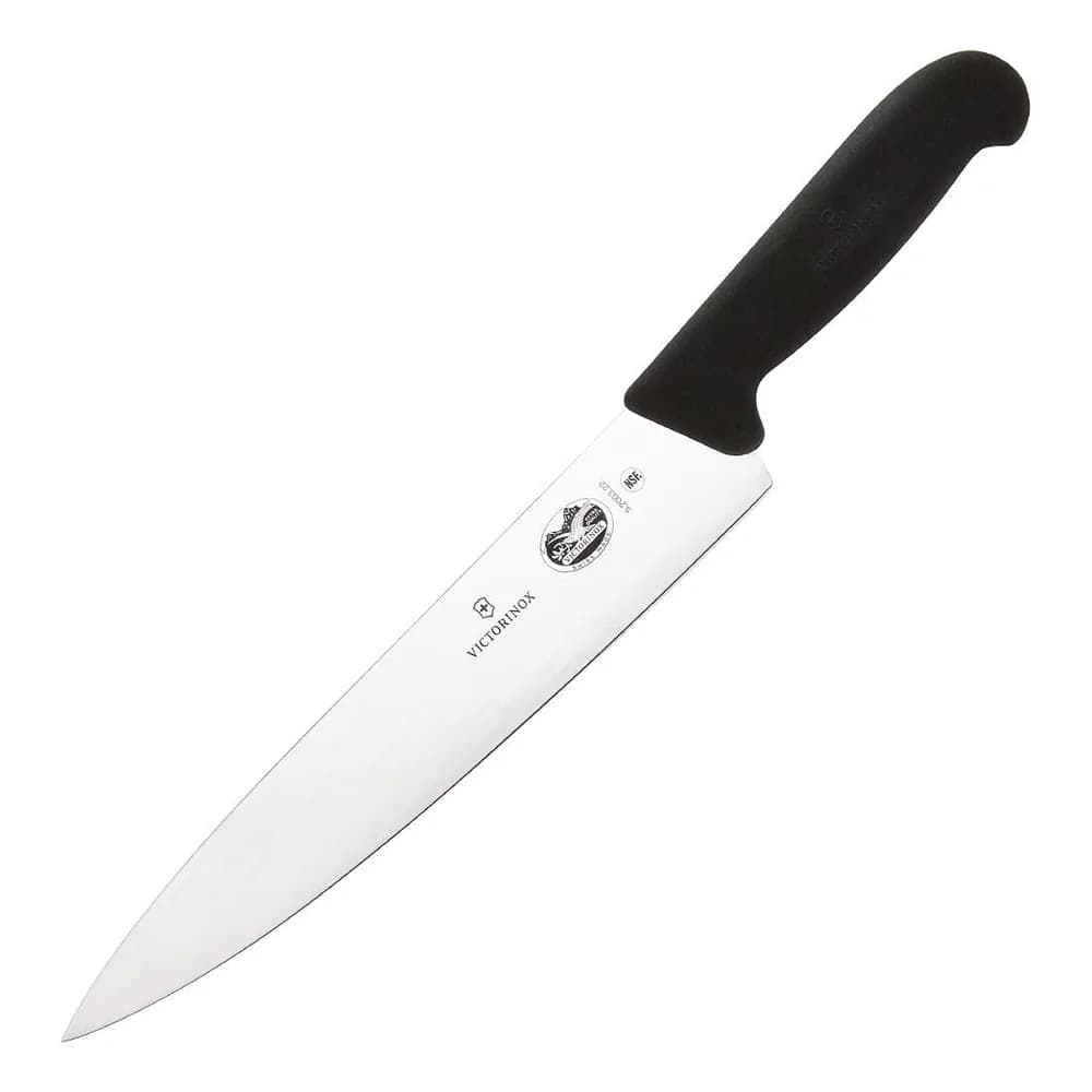 VICTORINOX Tranchiermesser Fibrox silber