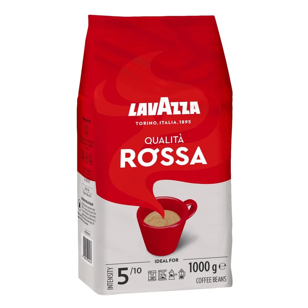 Lavazza Qualià Rossa, ganze Bohne, 1000g