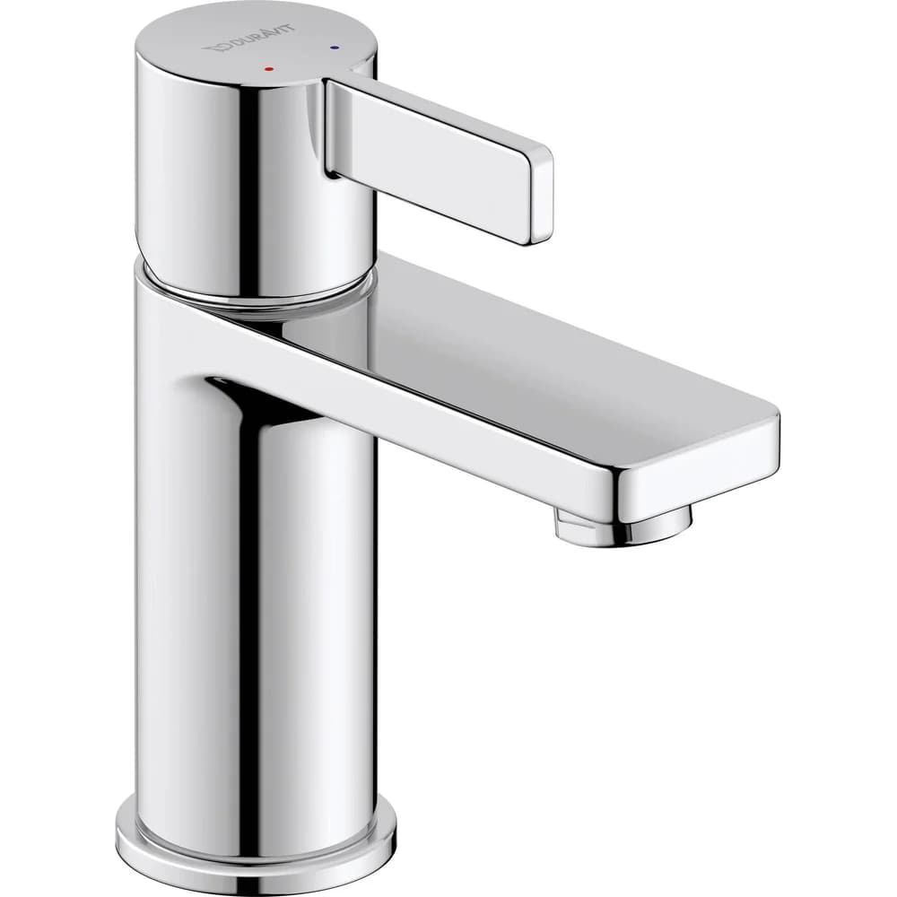 Duravit Waschtisch-Einhebelmischer S D-Neo o. Zugst.-Ablaufgarn., Ausl. 94mm, chrom