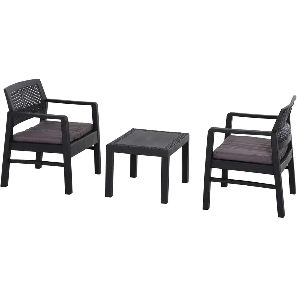 PROGARDEN Set Kraka anthrazit - Grau