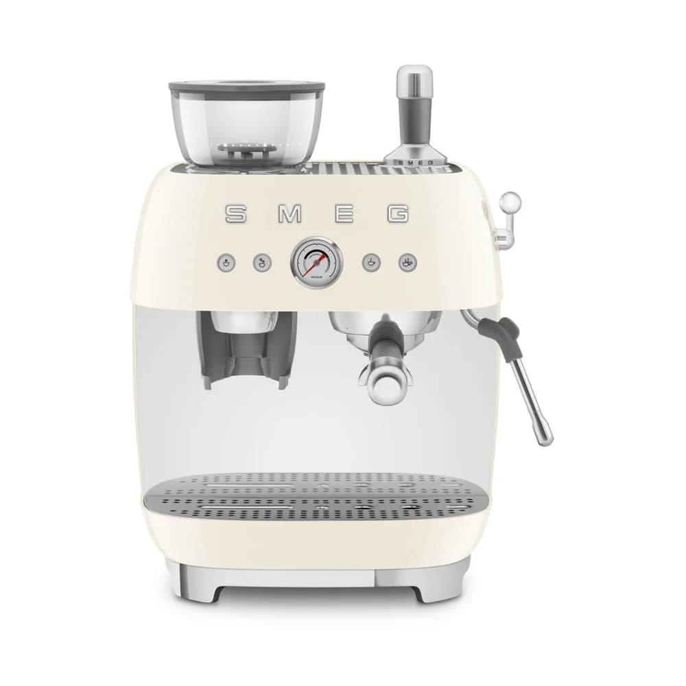 SMEG EGF03CREU Siebträgermaschine Creme
