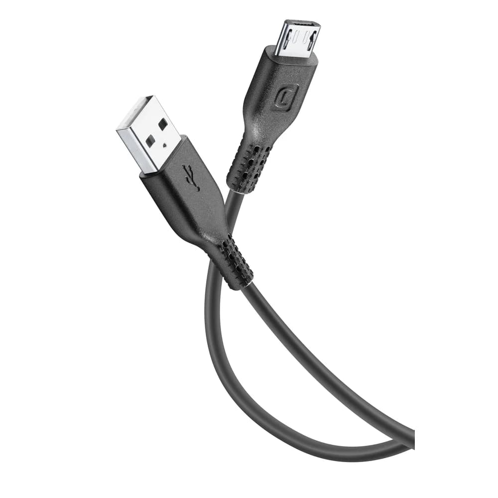 USBDATACABMICROUSB Ladekabel 1.2m USB A auf Micro-USB