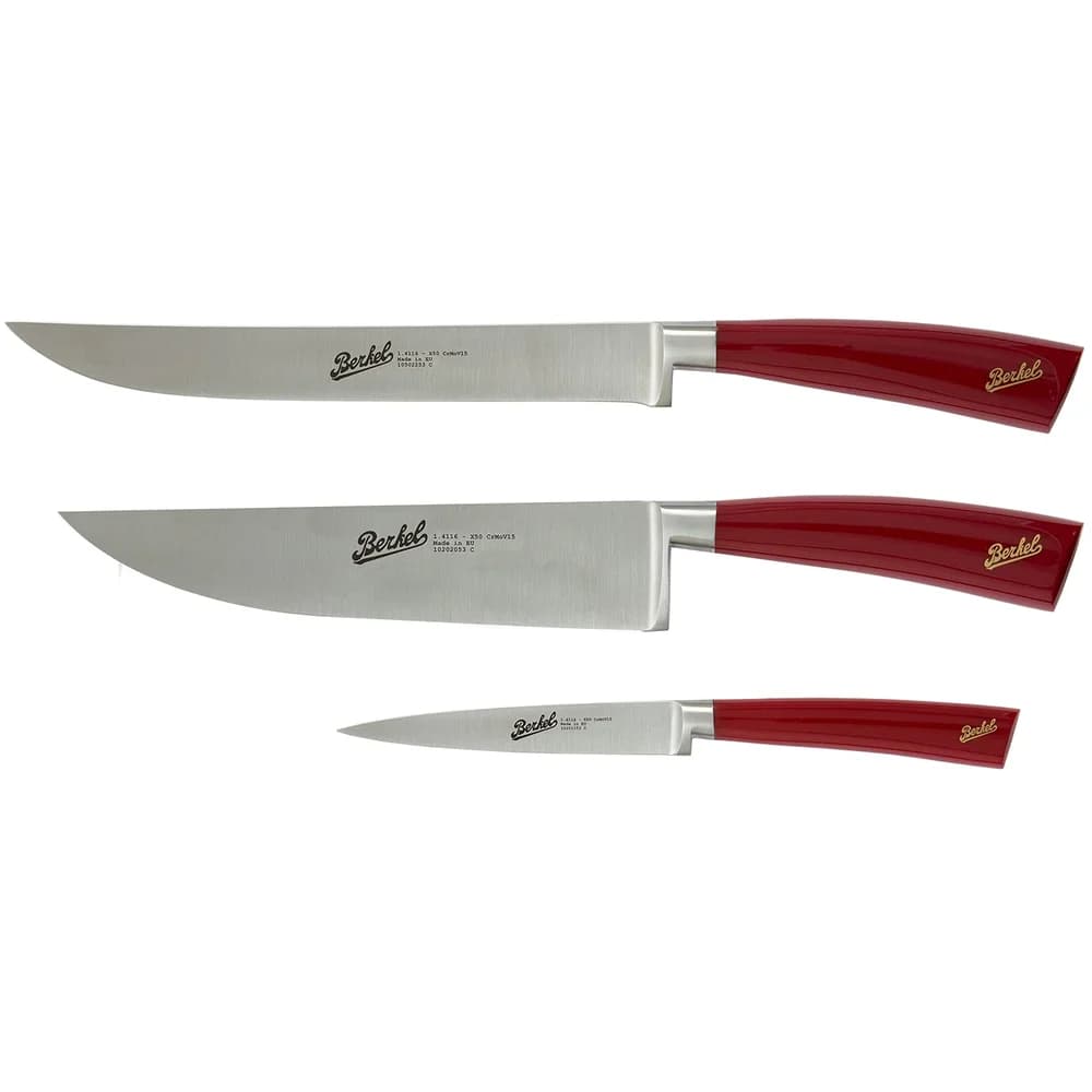 Berkel Elegance Red Chef-Set 3-tlg.