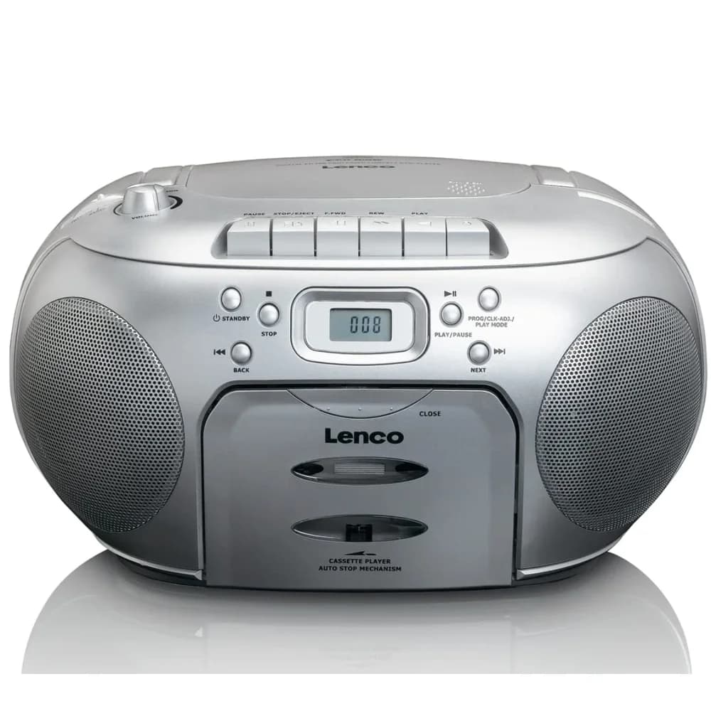 Lenco SCD-420 silber