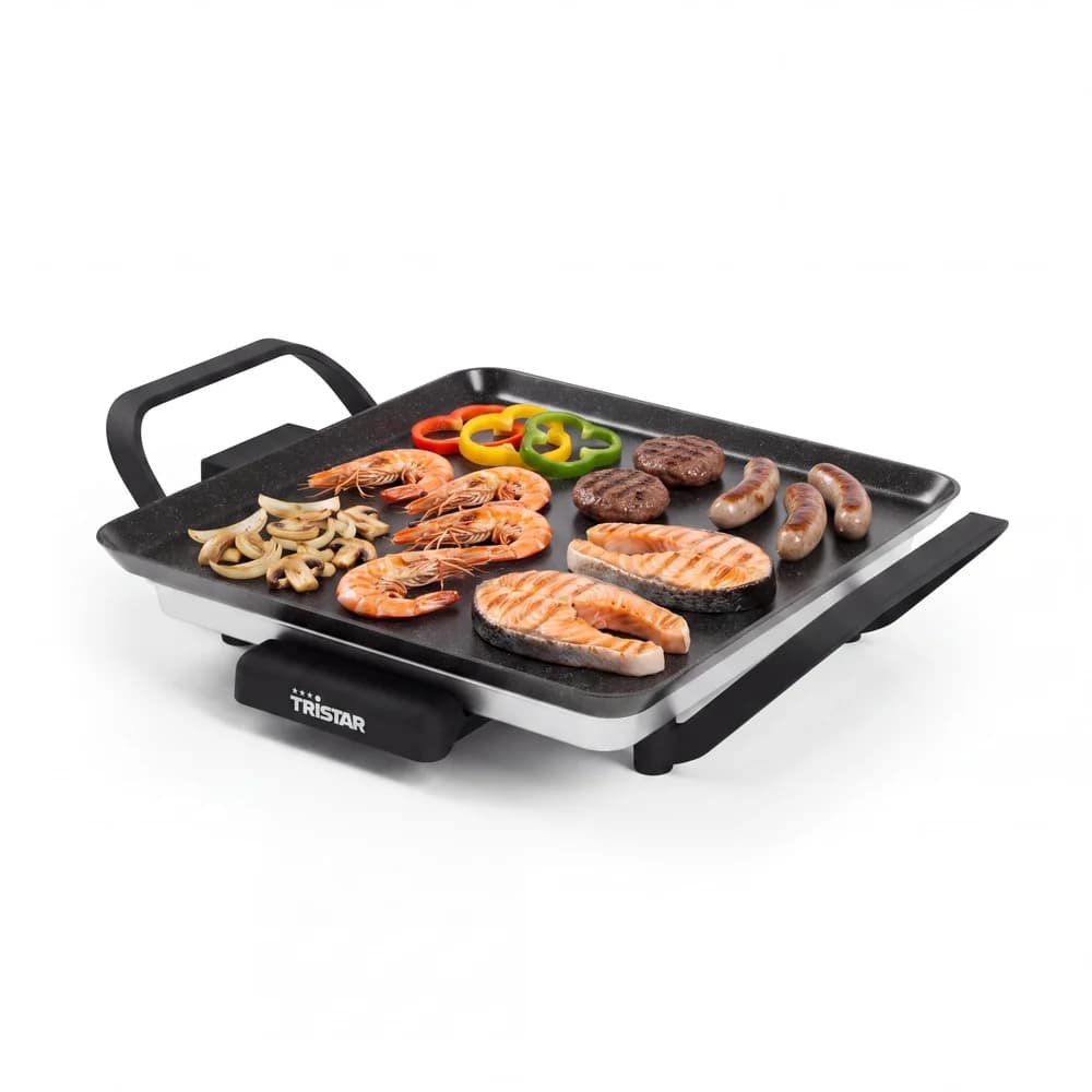 Tristar Fleischhammer Tischgrill BP-2666, stufenloser Temperaturregler
