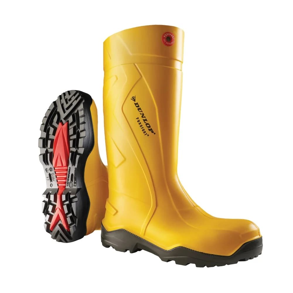 Dunlop Stiefel Purofort+, S5 , Gr. 37, gelb