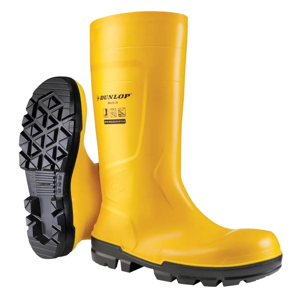 Dunlop_Workwear NB2JF01 Work-It full safety Sicherheitsstiefel gelb 46 EU