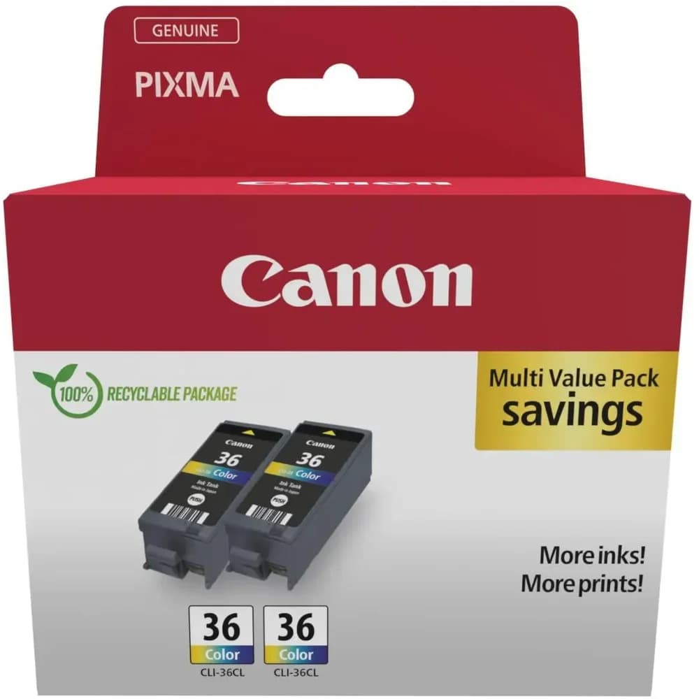 Canon CLI-36 CL Twin Pack