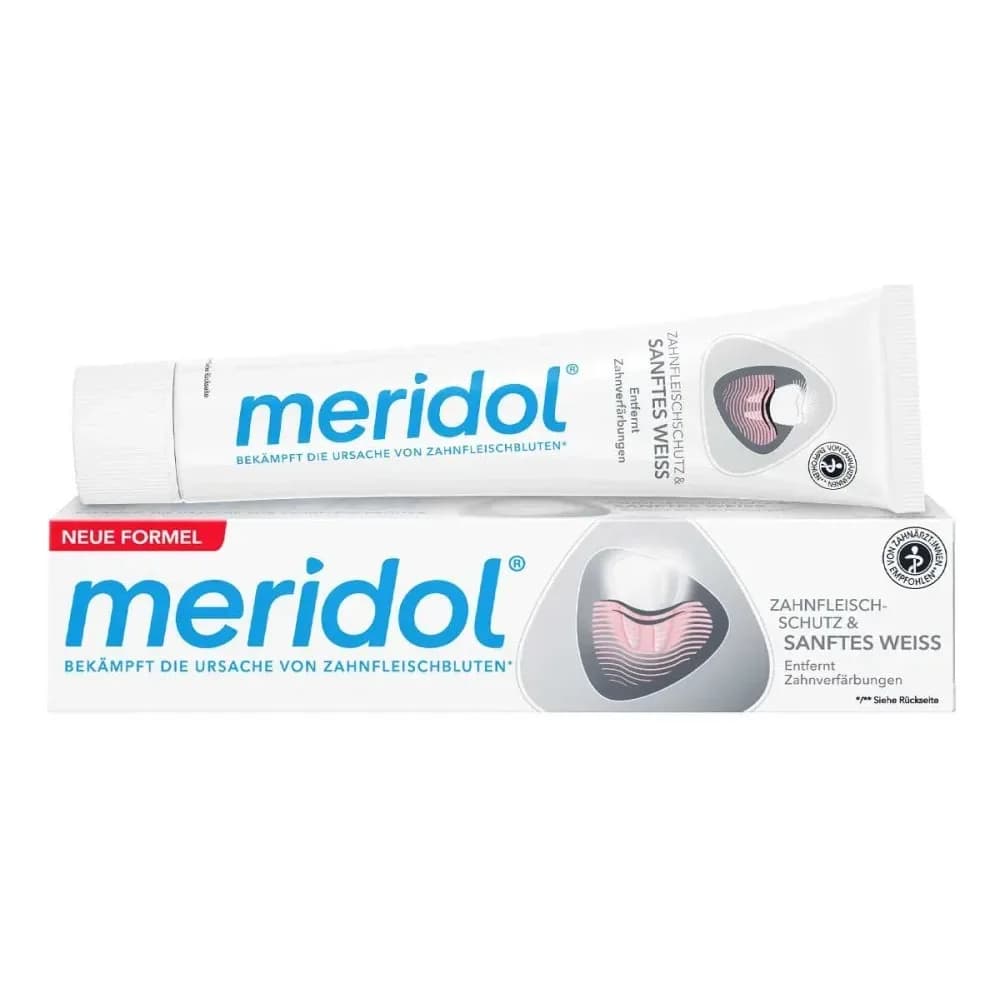 Meridol Zahnpasta Sanftes Weiss