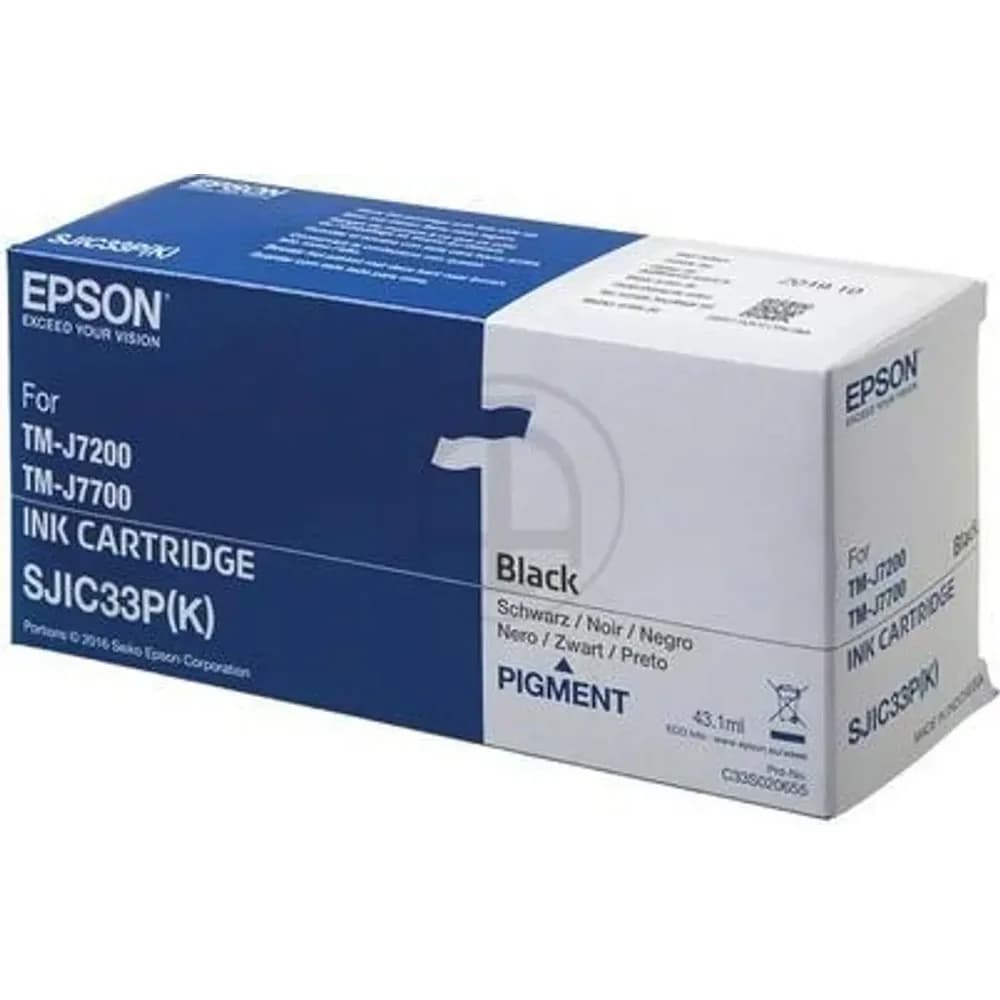 Epson, Druckerpatrone, Sjic33p (BK)