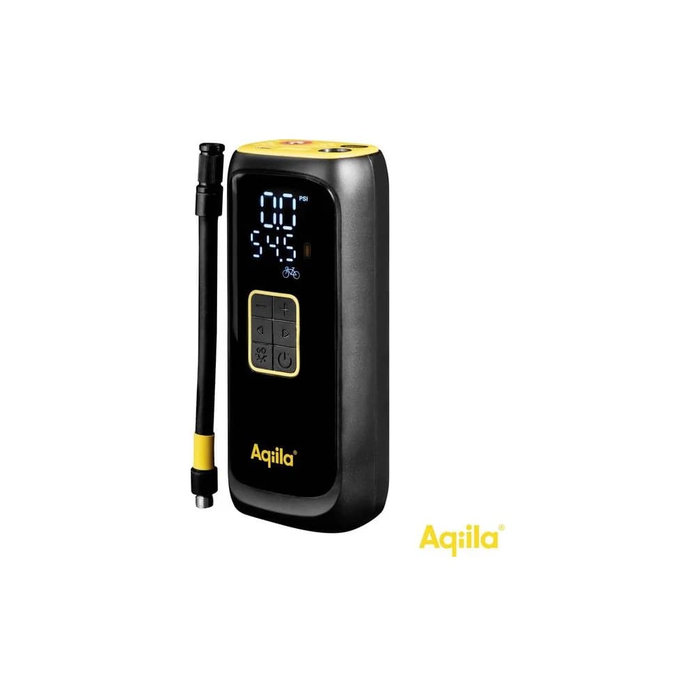 AQIILA AIB C4 - Mobiler Kompressor, 10 bar, Powerbank, Taschenlampe