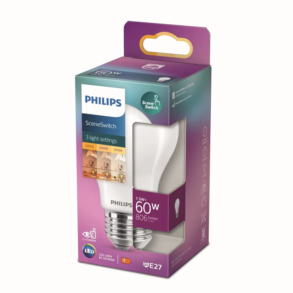 Philips Lighting LED-Lampe E27 LEDClassic #26396300