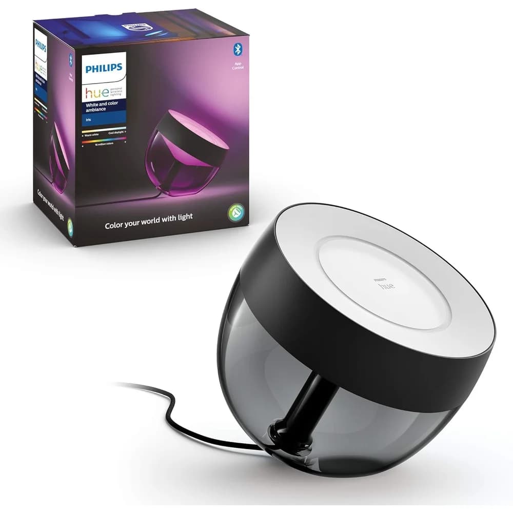 Philips Hue Iris Tischleuchte schwarz