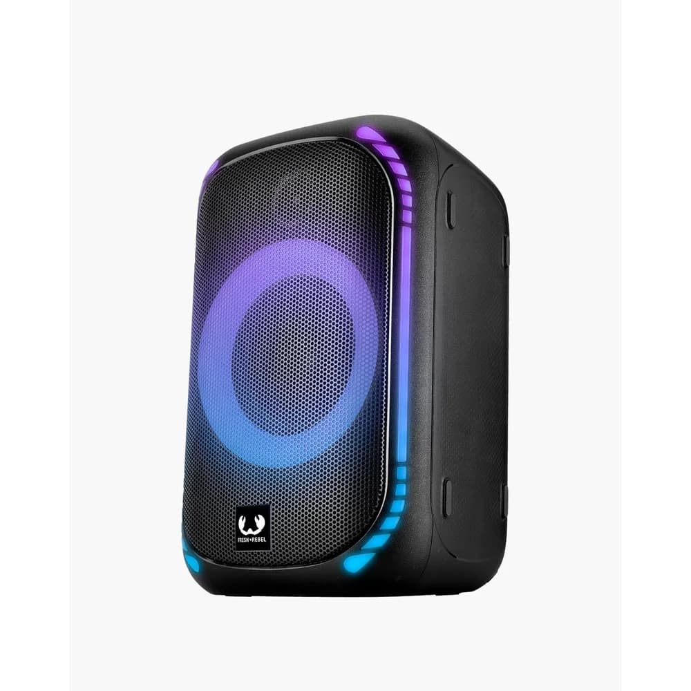50 W Bluetooth Lautsprecher IPX7 Laufzeit bis 20 h Party Loud Medium (Schwarz)